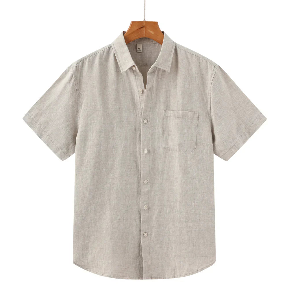 Camisa Masculina de Linho Veneza