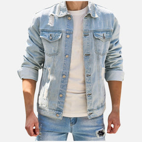 Jaqueta Jeans Masculina Austor