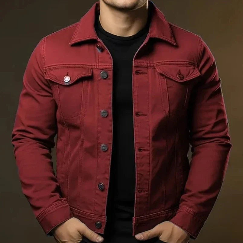 Jaqueta Jeans Masculina Firenzo Slim