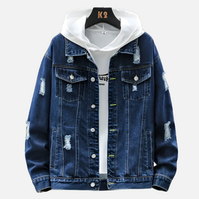 Jaqueta Jeans Masculina Firenzo Urban Flex