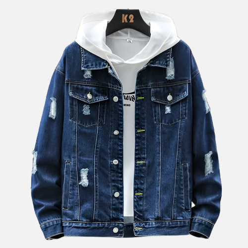 Jaqueta Jeans Masculina Firenzo Urban Flex