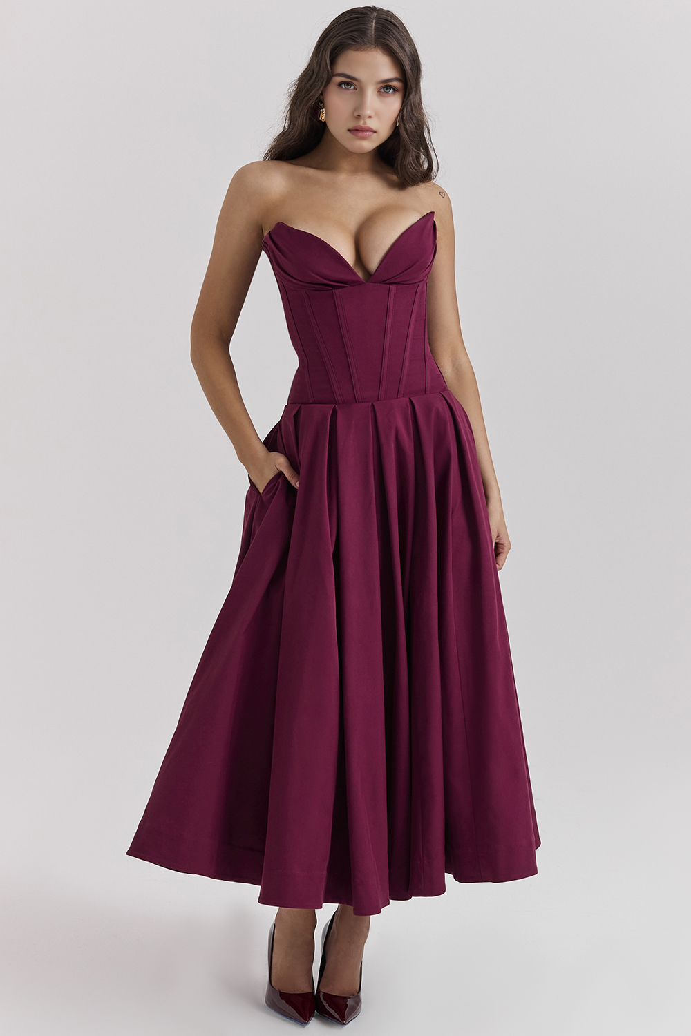 Vestido Midi Modelador Taylor